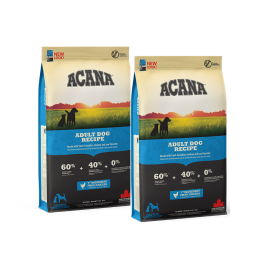 ACANA Adult Dog Recipe Chicken 22.8 kg (2 x 11.4 kg)