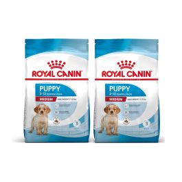 ROYAL CANIN Medium Puppy 30 kg (2 x 15 kg) karma sucha dla szczeniąt, od 2 do 12 miesiąca, ras średnich
