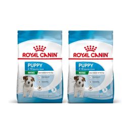 ROYAL CANIN Mini Puppy / Junior 16 kg (2 x 8 kg) karma sucha dla szczeniąt, od 2 do 10 miesiąca życia, ras małych