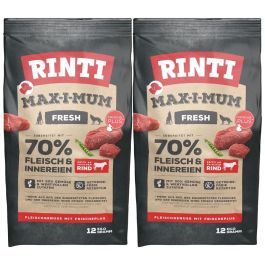 RINTI MAX-I-MUM Beef z wołowiną 2 x 12 kg