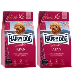 HAPPY DOG MiniXS Japan 2,6 kg (2 x 1,3 kg) dla psów małych i miniaturowych