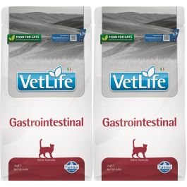 FARMINA Vet life Gastrointestinal Cat sucha karma dla kotów z problemami żołądkowymi 2 x 2 kg