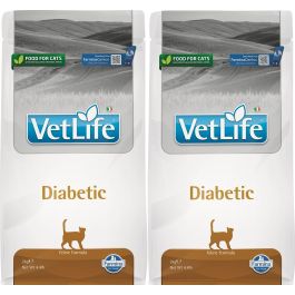 FARMINA Vet Llife Diabetic Cat sucha karma dla kotów z cukrzycą 2 x 2 kg