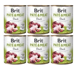 BRIT Pate&Meat Duck 6x800 g pasztet z kaczką