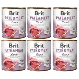 BRIT Pate&Meat lamb 6x800 g pasztet z jagnięciną dla psów