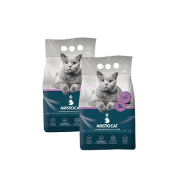ARISTOCAT Bentonite Plus żwirek bentonitowy lawendowy 10 l (2 x 5 l)