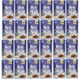 BRIT Premium Cat Delicate fillets in jelly z wołowiną dla kotów 24x85g