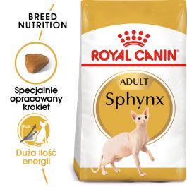 ROYAL CANIN Sphynx Adult karma sucha dla kotów dorosłych rasy sfinks 2 kg