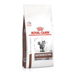 ROYAL CANIN Gastro intestinal moderate calorie Feline 2 kg sucha karma dla kotów z zaburzeniami żołądkowo-jelitowymi, z tendencją do nadwagi