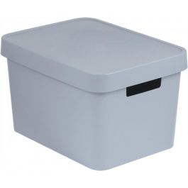 CURVER Pojemnik INFINITY 17 l z przykrywką jasny szary