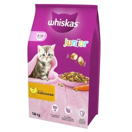 WHISKAS Junior sucha karma dla kotów z kurczakiem 14kg