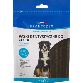 FRANCODEX Paski do gryzienia L na brzydki zapach z pyska 502,5 g/15 szt.