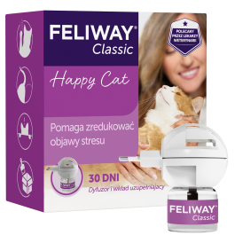 FELIWAY Classic Dyfuzor + Wkład feromony na uspokojenie dla kota