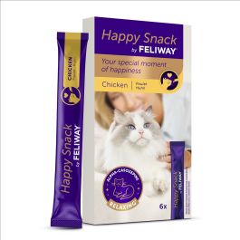 FELIWAY Happy Snack 6x15 g kremowa przekąska dla kotów