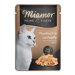 MIAMOR Feline Filets tuńczyk i łosoś w galaretce saszetka 100 g