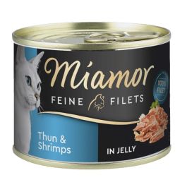 MIAMOR Feline Filets Tuńczyk i krewetki w galaretce 185 g