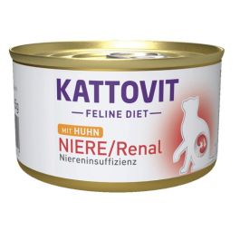 KATTOVIT Feline Diet Niere/Renal Chicken kurczak 85 g