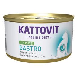 KATTOVIT Feline Diet Gastro Turkey indyk 85 g