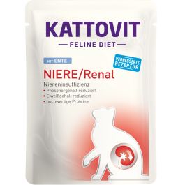 KATTOVIT Feline Diet Niere/Renal kaczka 85 g