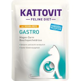 KATTOVIT Feline Diet Gastro Kurczak z ryżem 85 g
