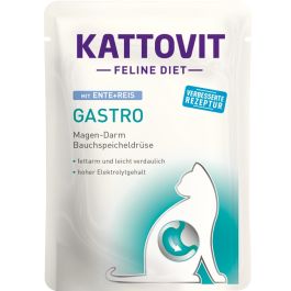 KATTOVIT Feline Diet Gastro Kaczka z ryżem 85 g