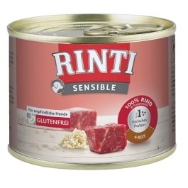 RINTI Sensible Wołowina z ryżem 185 g