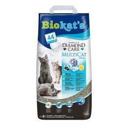 BIOKAT'S Diamond Care Multicat fresh 8 l żwirek bentonitowy dla wielu kotów