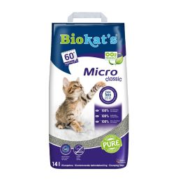 BIOKAT'S Micro Classic 14 l drobny żwirek bentonitowy