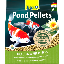 TETRA Pond Pellets 4 l podstawowy pokarm dla ryb w oczkach wodnych granulki