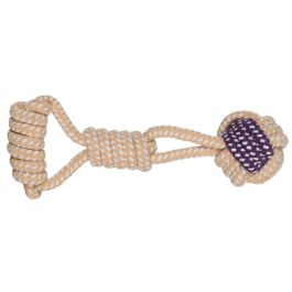 TRIXIE Piłka sznurowa z uchwytem, 6 cm/23 cm