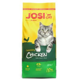 JOSERA JosiCat Crunchy Chicken 18kg z drobiem dla dorosłych kotów