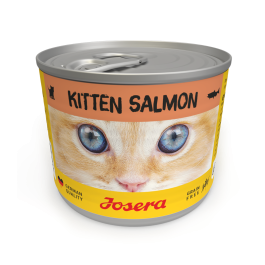 JOSERA Kitten Łosoś mokra karma dla kociąt puszka 6 x 200g