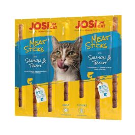 JOSERA JosiCat Meat Sticks pałeczki z łososiem i pstrągiem dla kota 35g