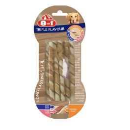 8IN1 Przysmak dla psa Triple Flavour twsticks 10 szt.