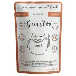 GUSSTO Cat Fresh Beef mokra karma dla kotów świeża wołowina 85 g
