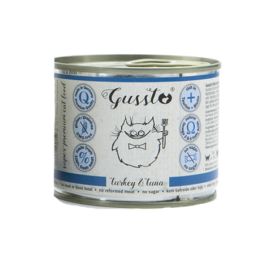 GUSSTO Cat Fresh Turkey & Tuna mokra karma dla kotów indyk i tuńczyk 200 g