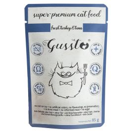 GUSSTO Cat Fresh Turkey&Tuna mokra karma dla kotów indyk i tuńczyk 85 g
