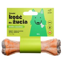 AZANKI Kość z insektami i jeżyną dla psa M/L 17cm