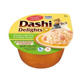 INABA Cat Dashi Delights Kurczak, tuńczyk i przegrzebki 70 g