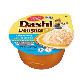 INABA Cat Dashi Delights Kurczak i przegrzebki 70 g