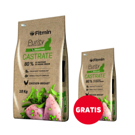FITMIN Cat Purity Castrate 10 kg + 400g GRATIS