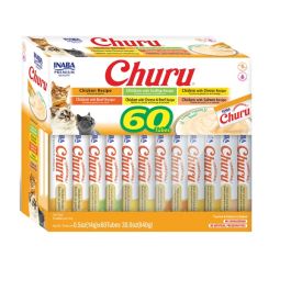 INABA Churu Varieties Chicken Recipe 60x14g kremowy przysmak z kurczakiem dla kota