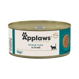 APPLAWS Cat Adult Ocean Fish in Broth ryba oceaniczna w bulionie 156 g