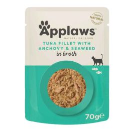 APPLAWS Cat Adult Pouch Tuna Fillet with Whole Anchovy in Broth tuńczyk i anchois w bulionie 70 g