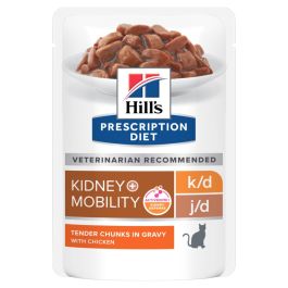 HILL'S Prescription Diet k/d + Mobility z kurczakiem 12 x 85 g w saszetkach