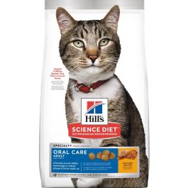 HILL'S Science Plan Cat Adult Dry Chicken Oral Care 7 kg karma wspierająca zdrowe zęby