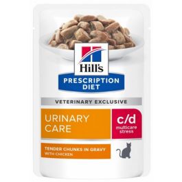 HILL'S Prescription Diet Feline c/d Urinary Stress Kurczak 12x85 g