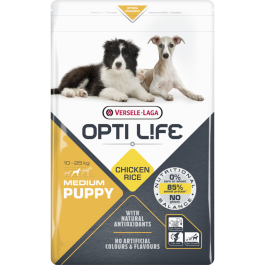 VERSELE-LAGA Opti Life Puppy Medium dla szczeniąt ras średnich Drób 12,5 kg