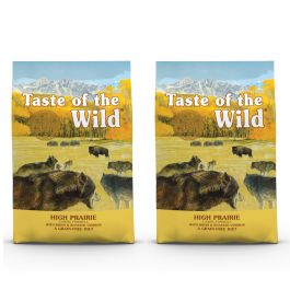 TASTE OF THE WILD High Prairie 24,4 kg (2 x 12,2 kg) z bizonem i pieczonym jeleniem