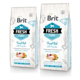 BRIT Fresh fish with pumpkin adult large 24 kg (2 x 12 kg)